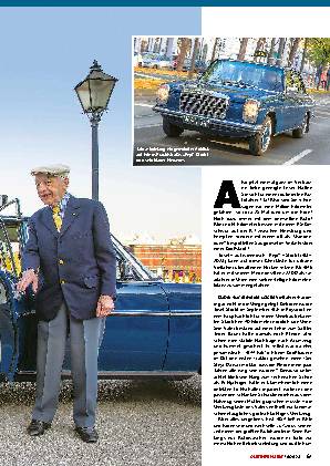 Taxler Josef Strobl und sein Mercedes-Benz