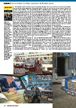 Taxler Josef Strobl und sein Mercedes-Benz