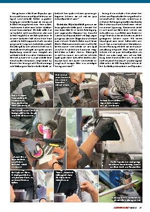Reparaturblech einsetzen