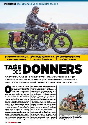 Kaufberatung Vorkriegsmotorräder