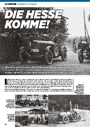 Rennen im Taunus