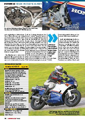 Honda MVX250F & NS400R