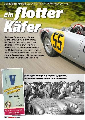 Porsche 550 Spyder - Carrera Panamericana 1954
