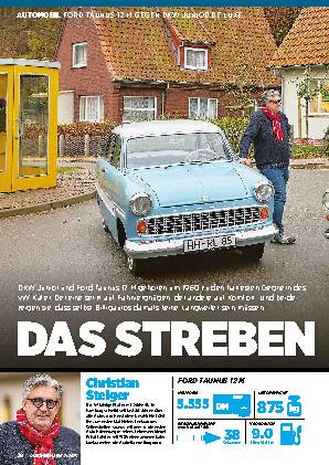 Ford Taunus 12 M gegen DKW Junior De Luxe