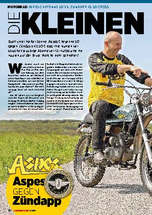 Aspes Cheyenne 50 vs. Zündapp KS 50 Cross