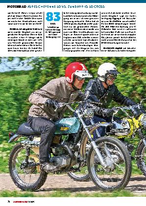 Aspes Cheyenne 50 vs. Zündapp KS 50 Cross