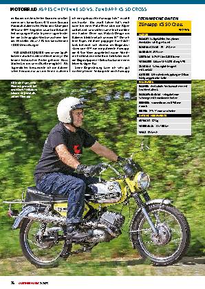 Aspes Cheyenne 50 vs. Zündapp KS 50 Cross