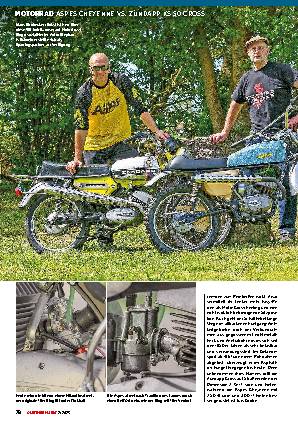 Aspes Cheyenne 50 vs. Zündapp KS 50 Cross