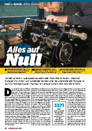 Motor-Montage