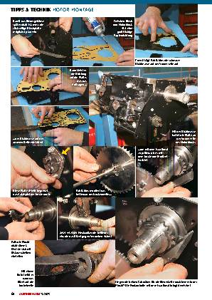 Motor-Montage