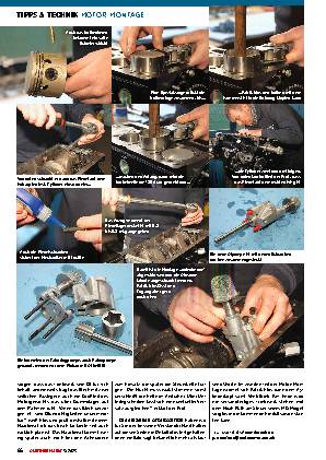 Motor-Montage