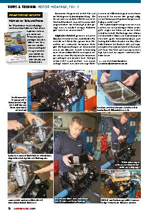 Motor-Montage, Teil 2
