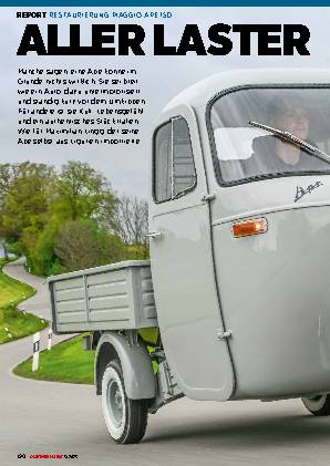 Restaurierung Piaggio Ape 150