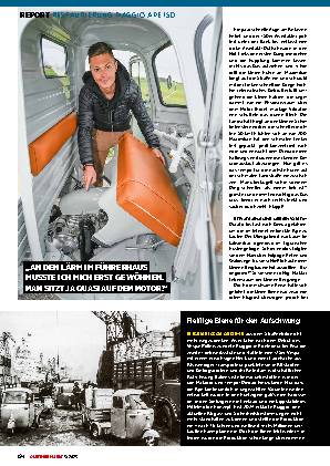 Restaurierung Piaggio Ape 150