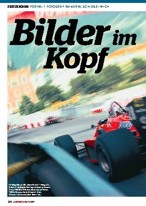 Formel-1-Fotograf Rainer W. Schlegelmilch