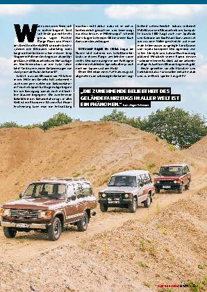 Geländewagen der Achtziger