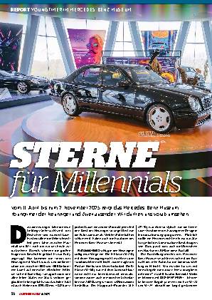 Youngtimer im Mercedes-Benz Museum