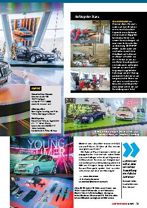 Youngtimer im Mercedes-Benz Museum