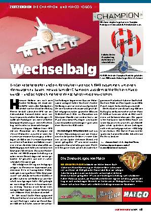 Die Champion- und Maico-Logos