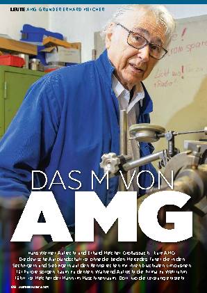 AMG-Gründer Erhard Melcher