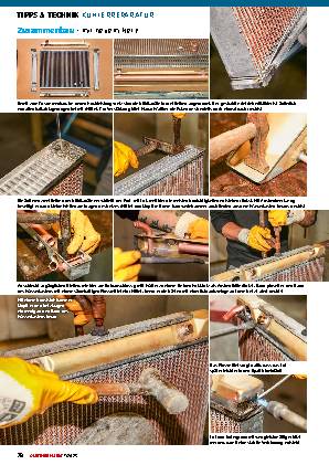 Kühlerreparatur