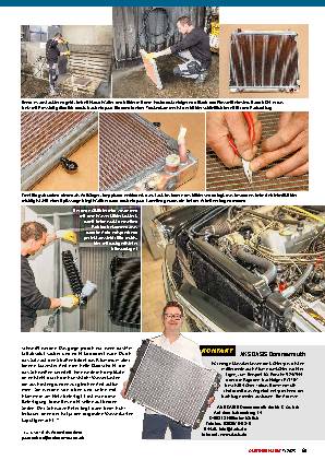 Kühlerreparatur