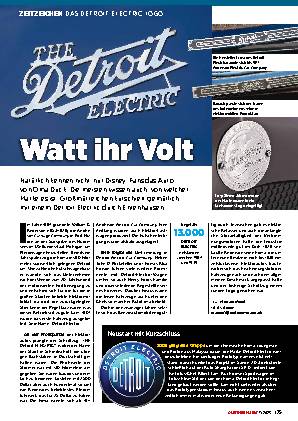 Das Detroit-Electric-Logo