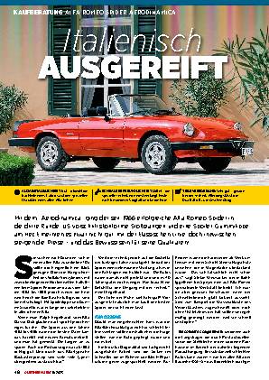 Alfa Romeo Spider Aerodinamica