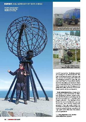 Ans Nordkap mit der Ameise