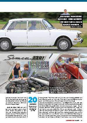 Simca 1301 gegen Renault 16