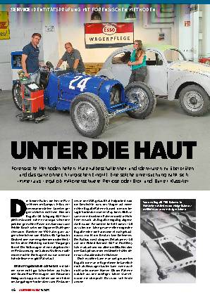 Identitätsprüfung mit forensischen Methoden