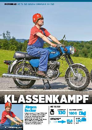 MZ TS 250 gegen Kawasaki KH 250