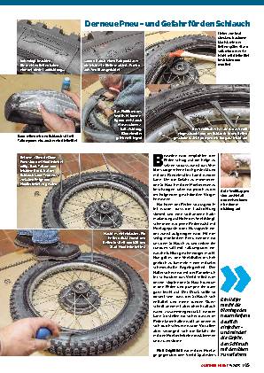 Motorrad - Reifen wechsel