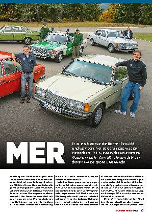 50 Jahre Mercedes-Benz W123