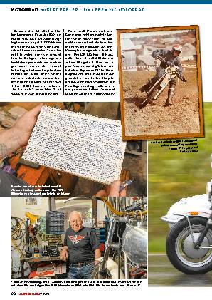 Hubert Erbler - Ein Leben mit Motorrad