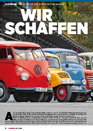 Transporter des Wirtschaftswunders
