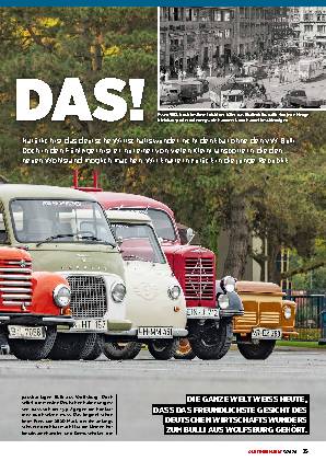 Transporter des Wirtschaftswunders