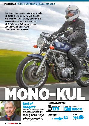 Yamaha SRX 600 vs Honda XBR 500 S