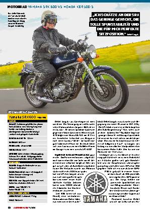Yamaha SRX 600 vs Honda XBR 500 S