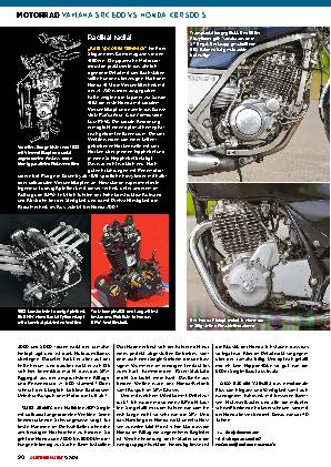 Yamaha SRX 600 vs Honda XBR 500 S