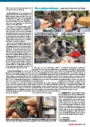 Motorrad Kurbelwellen-Simmerringe wechseln
