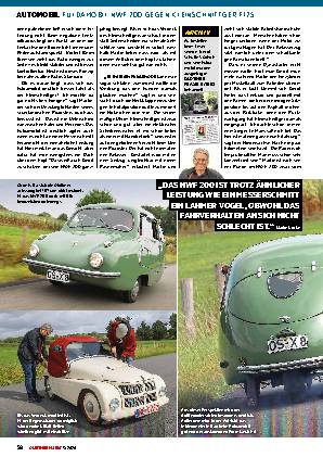 Fuldamobil NFW 200 gegen Kleinschnittger F 125