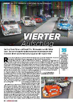 Rallye-Legenden im nationalen Automuseum