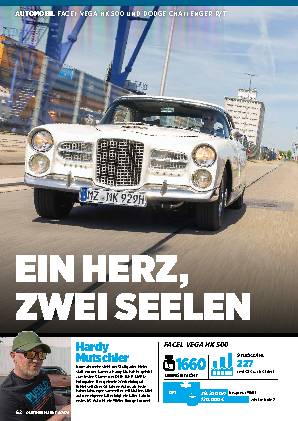 Facel Vega HK 500 und Dodge Challenger R/T