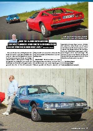 Citroen SM und Maserati Merak
