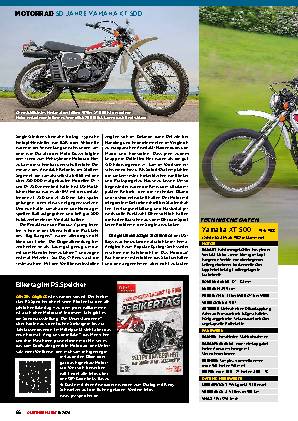 50 Jahre Yamaha XT 500