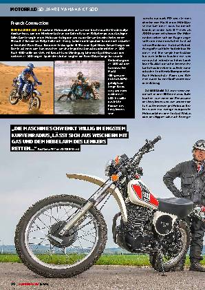 50 Jahre Yamaha XT 500