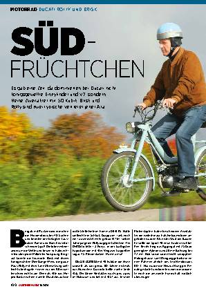 Ducati Rolly und Brisk 