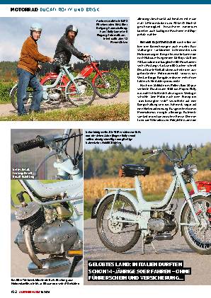 Ducati Rolly und Brisk