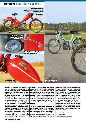 Ducati Rolly und Brisk